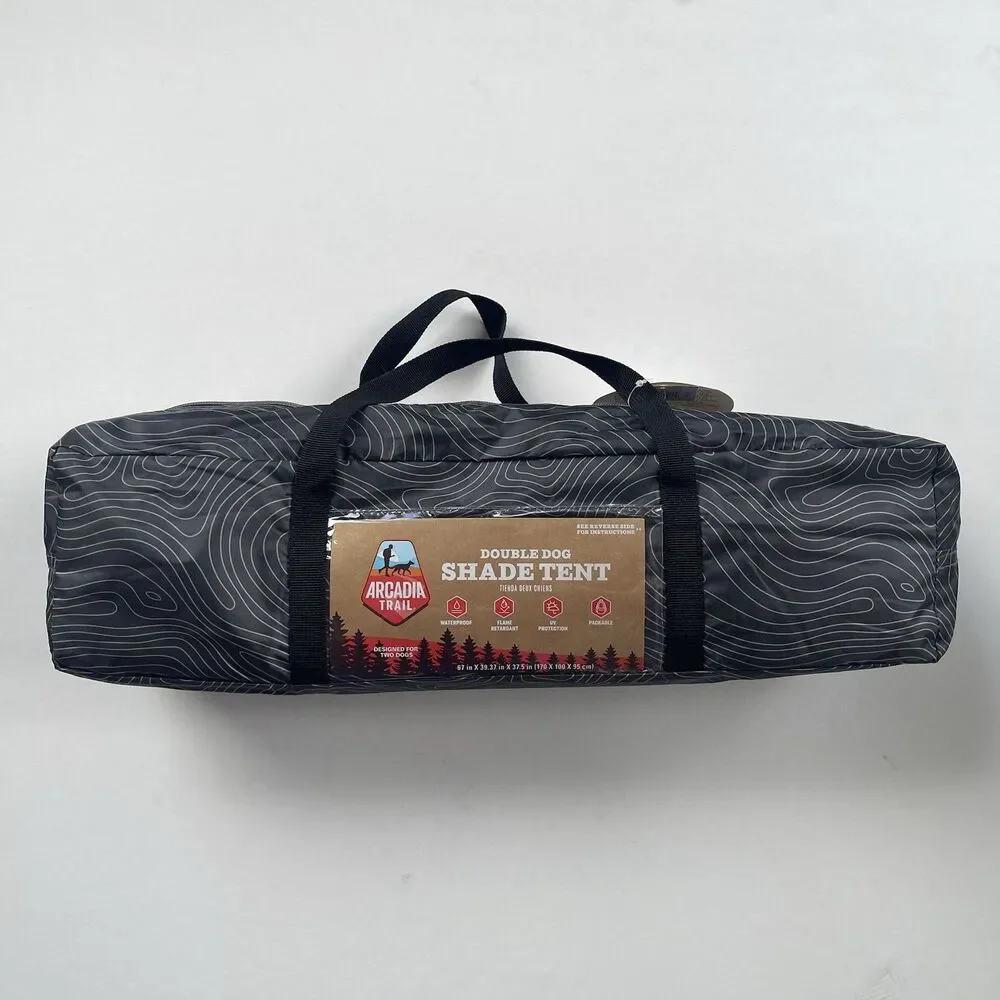 Arcadia Trail™ Outdoor Double Dog Shade Tent Waterproof Packable Flame Retardant